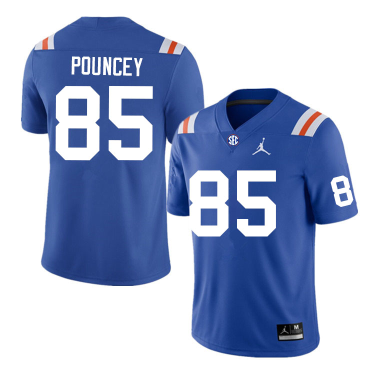 Men #85 Jordan Pouncey Florida Gators College Football Jerseys Sale-Throwback